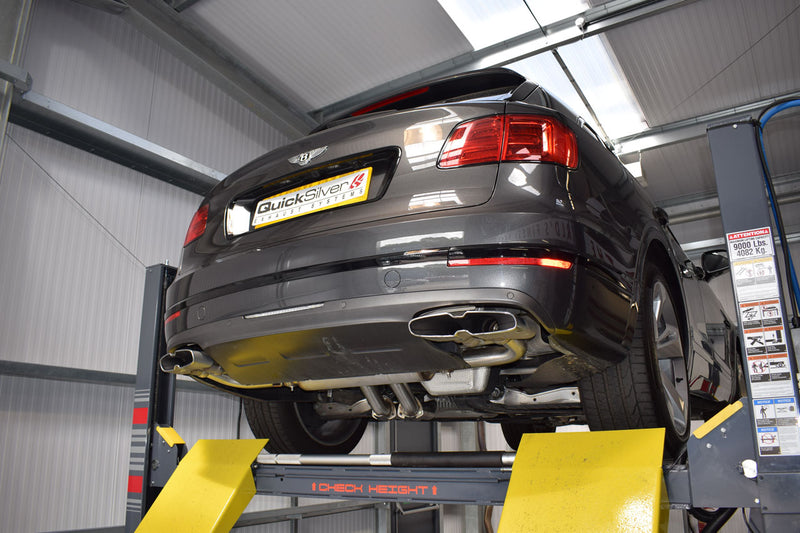 Quicksilver Bentley Bentayga V8 Petrol Sport Exhaust With Sound Architect Valves (2020 on) Quicksilver Bentley Bentayga V8 Petrol Sport Exhaust With Sound Architect Valves (2020 on)