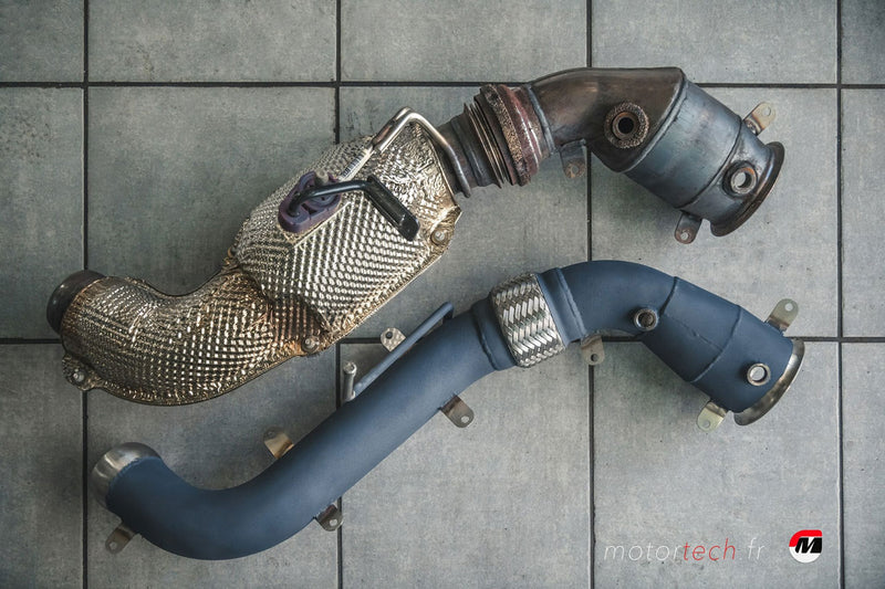 Quicksilver McLaren 570GT Ceramic Coated Catalyst Replacement Pipes (2016 on) Quicksilver McLaren 570GT Ceramic Coated Catalyst Replacement Pipes (2016 on)