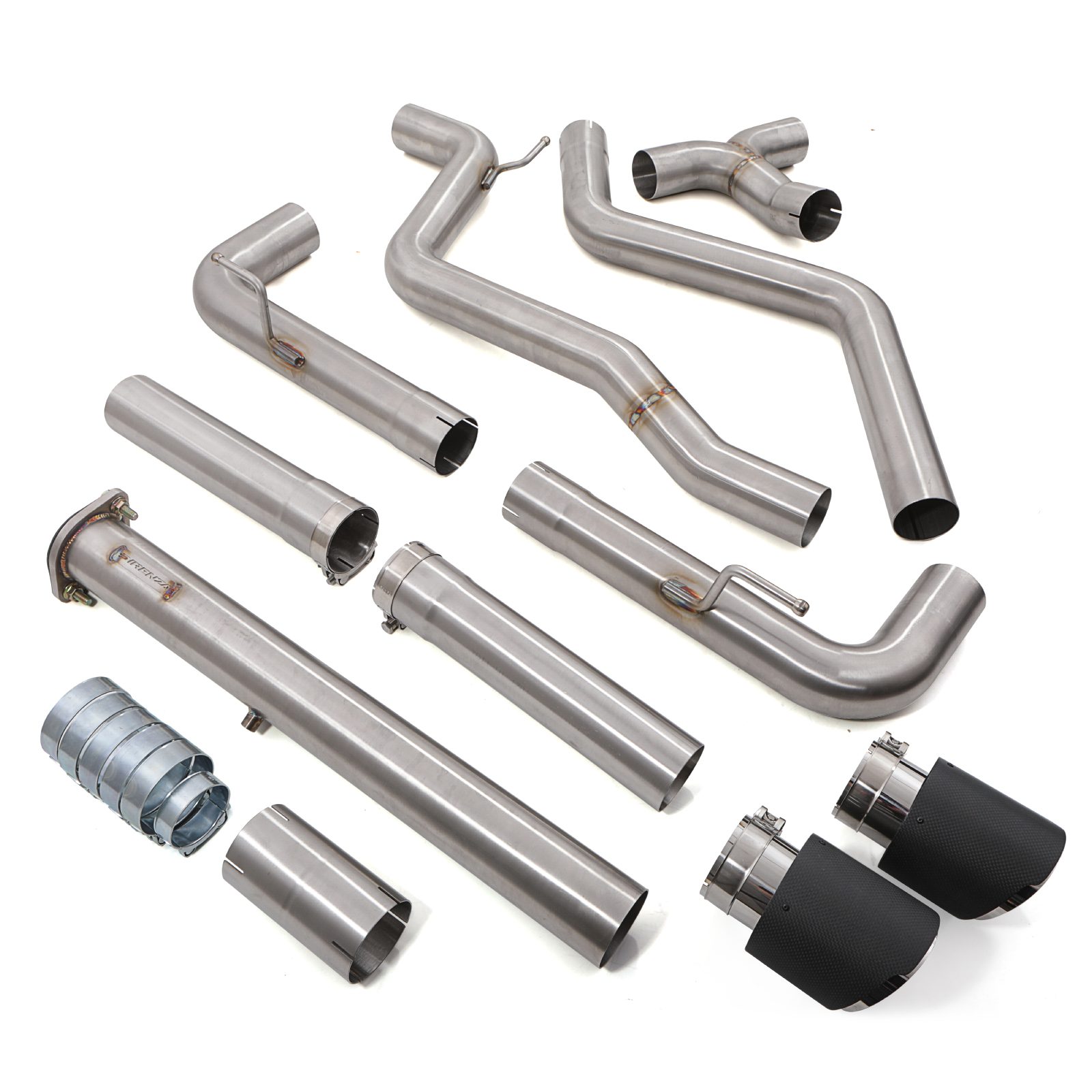 Direnza Ford Focus MK4 ST Estate 2.3 (2019+) 3 inch GPF Back Exhaust with Carbon Tips Direnza Ford Focus MK4 ST Estate 2.3 (2019+) 3 inch GPF Back Exhaust with Carbon Tips