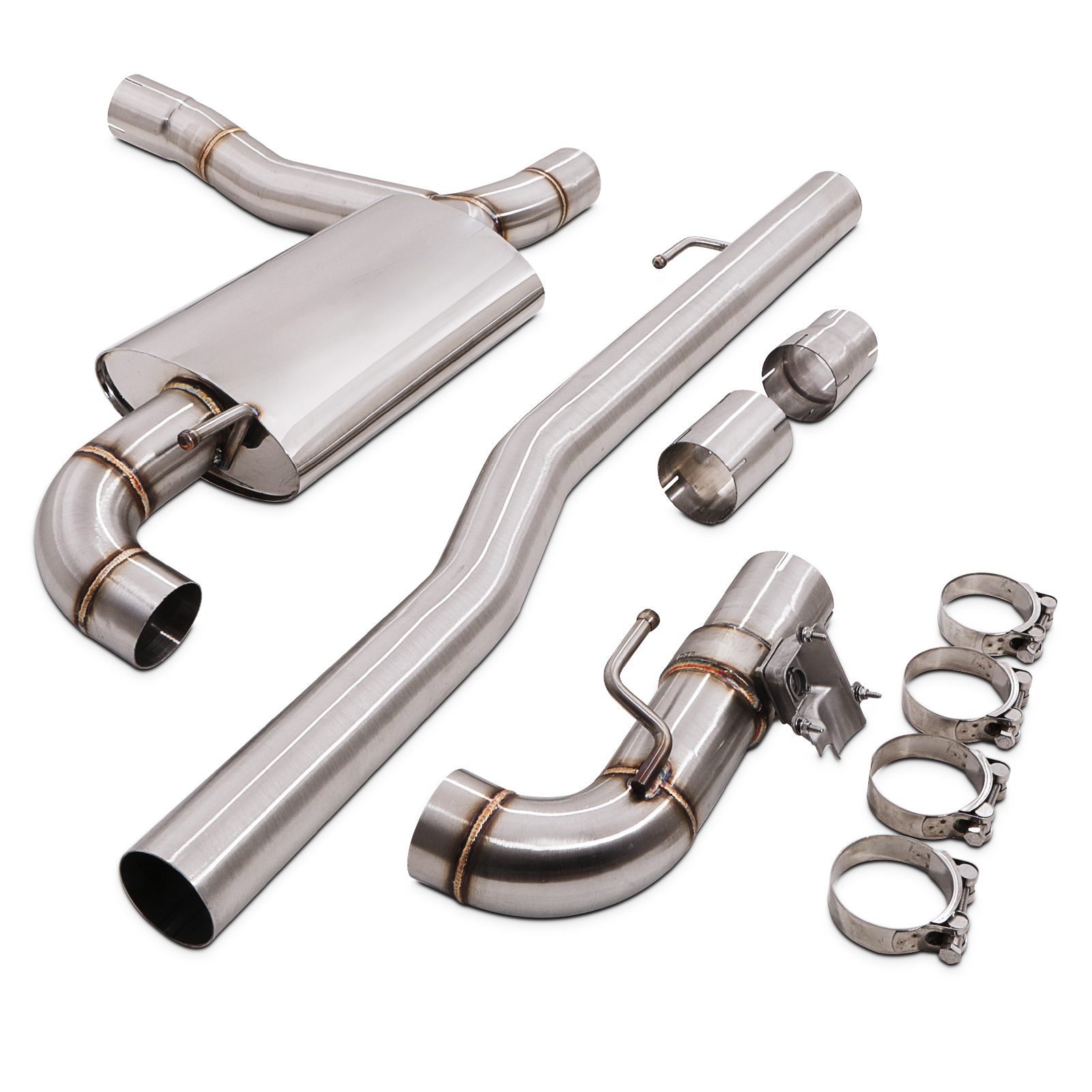 Direnza Mercedes A35 AMG (W177) 2.0T 2018+ (3 inch) GPF / OPF Back Valved Exhaust System Direnza Mercedes A35 AMG (W177) 2.0T 2018+ (3 inch) GPF / OPF Back Valved Exhaust System