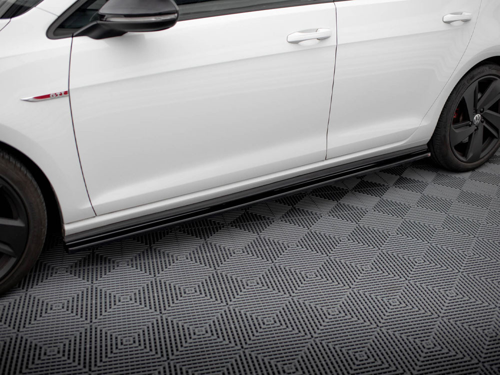 Maxton Design Volkswagen Golf GTI MK7 (2013-2016) - Side Skirts Diffusers V2 - Gloss Black Maxton Design Volkswagen Golf GTI MK7 (2013-2016) - Side Skirts Diffusers V2 - Gloss Black