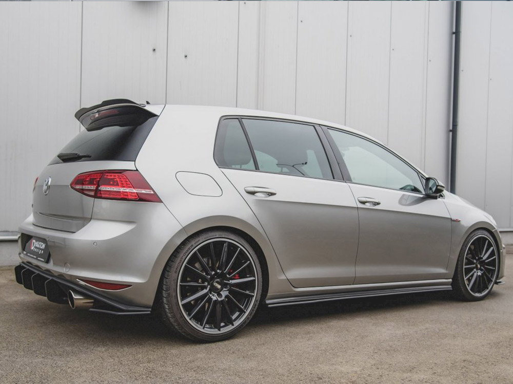 Maxton Design Volkswagen Golf MK7 GTI (2013-2016) Street PRO Side Skirt Diffusers - Gloss Black Maxton Design Volkswagen Golf MK7 GTI (2013-2016) Street PRO Side Skirt Diffusers - Gloss Black
