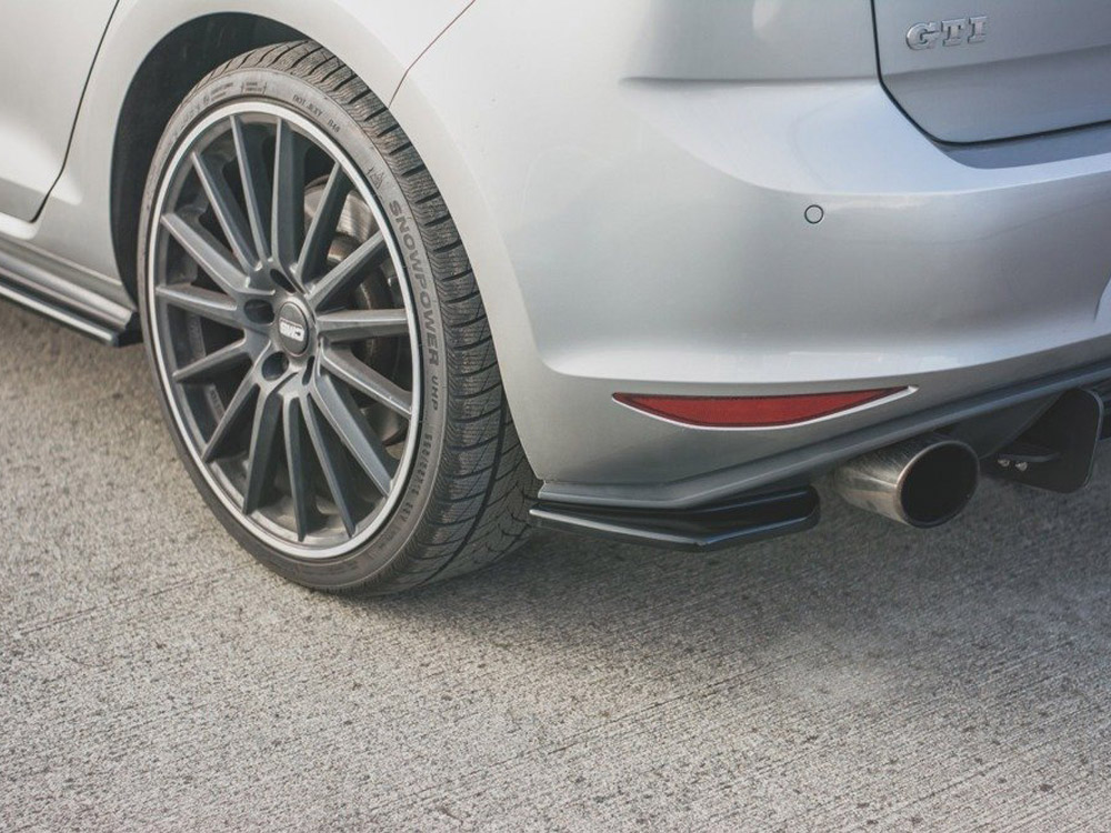 Maxton Design Volkswagen Golf MK7 GTI (2013-2016) Rear Side Splitters V2 - Gloss Black Maxton Design Volkswagen Golf MK7 GTI (2013-2016) Rear Side Splitters V2 - Gloss Black