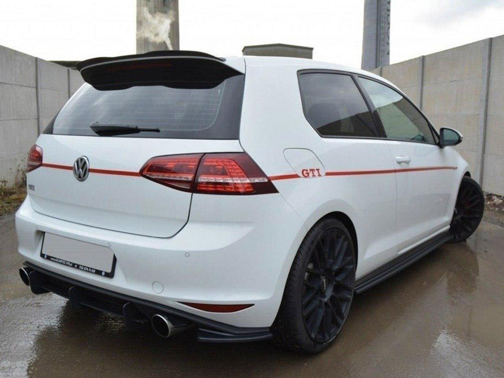 Maxton Design Volkswagen Golf MK7 GTI (2013-2016) Rear Side Splitters - Gloss Black Maxton Design Volkswagen Golf MK7 GTI (2013-2016) Rear Side Splitters - Gloss Black