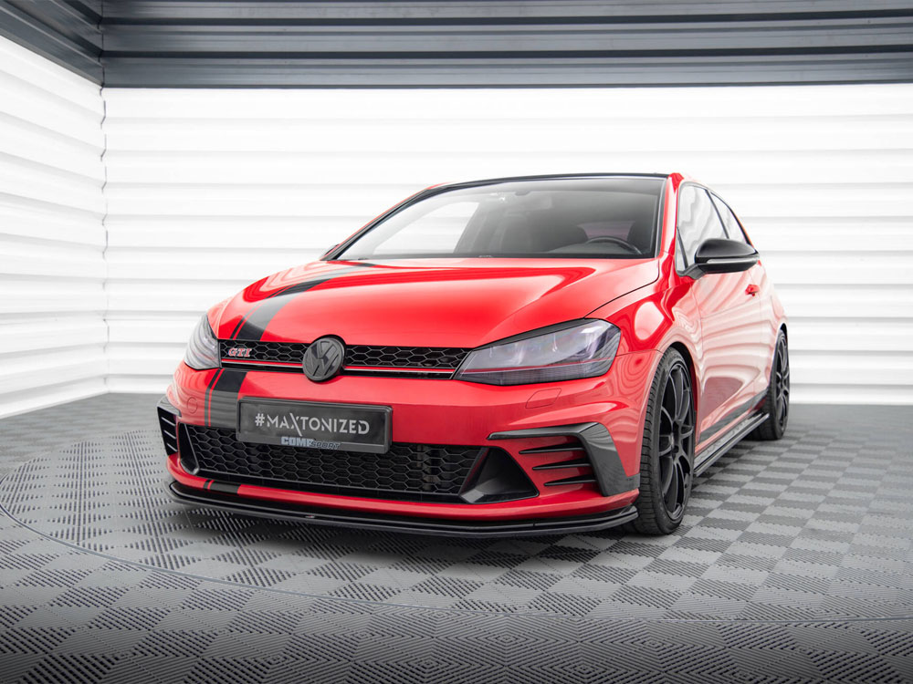 Maxton Design Volkswagen Golf MK7 GTI Clubsport (2016-2017) Front Splitter - Gloss Black Maxton Design Volkswagen Golf MK7 GTI Clubsport (2016-2017) Front Splitter - Gloss Black