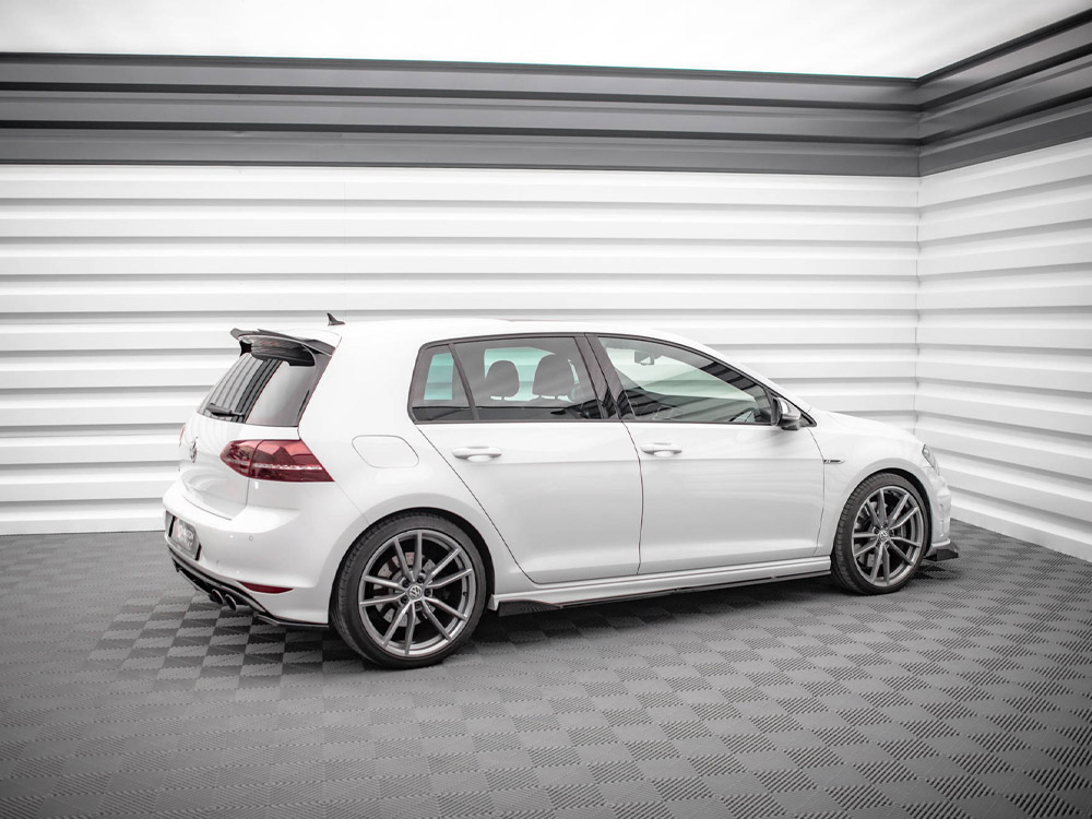 Maxton Design Volkswagen Golf MK7 R / R-Line (2013-2016) Side Skirts Diffusers V2 - Gloss Black Maxton Design Volkswagen Golf MK7 R / R-Line (2013-2016) Side Skirts Diffusers V2 - Gloss Black