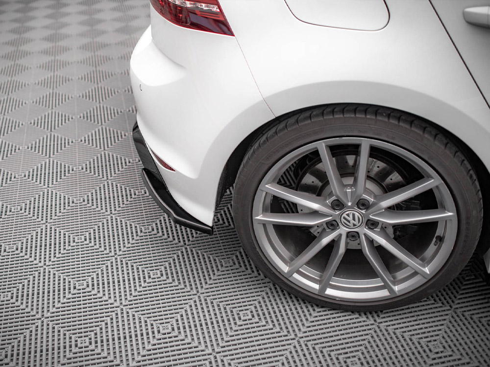 Maxton Design Volkswagen Golf MK7 R (2013-2016) Rear Side Splitters V4 - Gloss Black Maxton Design Volkswagen Golf MK7 R (2013-2016) Rear Side Splitters V4 - Gloss Black