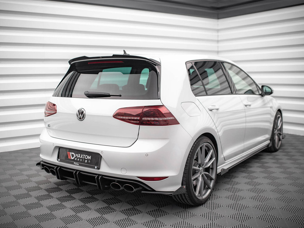 Maxton Design Volkswagen Golf MK7 R (2013-2016) Street PRO Rear Side Splitters + Flaps - Gloss Black Maxton Design Volkswagen Golf MK7 R (2013-2016) Street PRO Rear Side Splitters + Flaps - Gloss Black