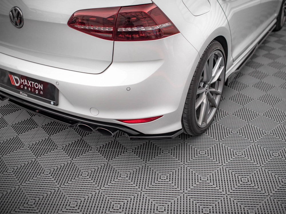 Maxton Design Volkswagen Golf MK7 R (2013-2016) Rear Side Splitters V3 - Gloss Black Maxton Design Volkswagen Golf MK7 R (2013-2016) Rear Side Splitters V3 - Gloss Black