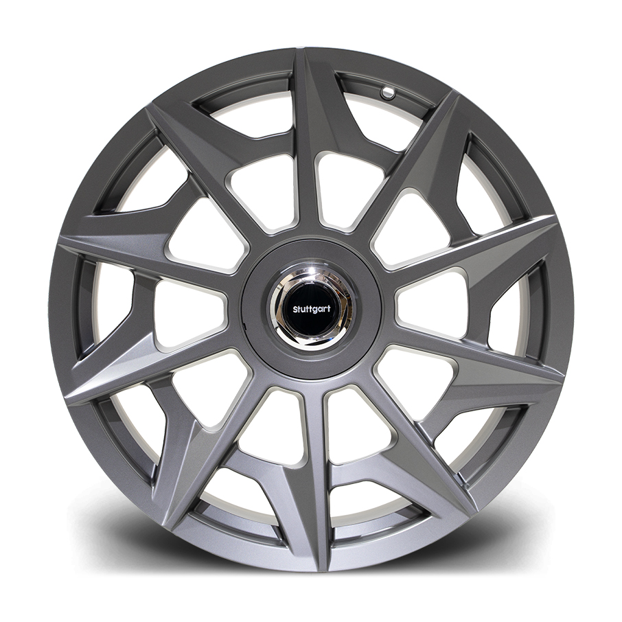 Stuttgart SVT - 20 inch X 8.5 - 5 x 112 / 120 - ET35 - Matt Gunmetal - SET OF 4 Stuttgart SVT - 20 inch X 8.5 - 5 x 112 / 120 - ET35 - Matt Gunmetal - SET OF 4