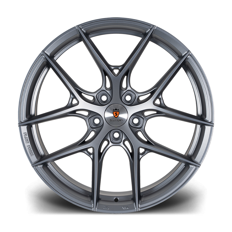 Stuttgart SF13 (Flow Formed) - 20 inch X 10 - 5 x 120 - ET40 - Matt Gunmetal - SET OF 4 Stuttgart SF13 (Flow Formed) - 20 inch X 10 - 5 x 120 - ET40 - Matt Gunmetal - SET OF 4