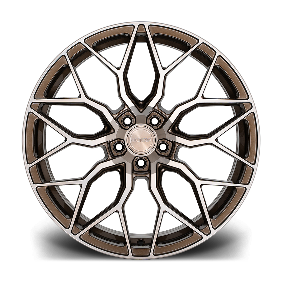 Riviera Wheels RF108 (Flow Formed) - 19 inch - Bronze Double Dark Tint - SET OF 4 Riviera Wheels RF108 (Flow Formed) - 19 inch - Bronze Double Dark Tint - SET OF 4