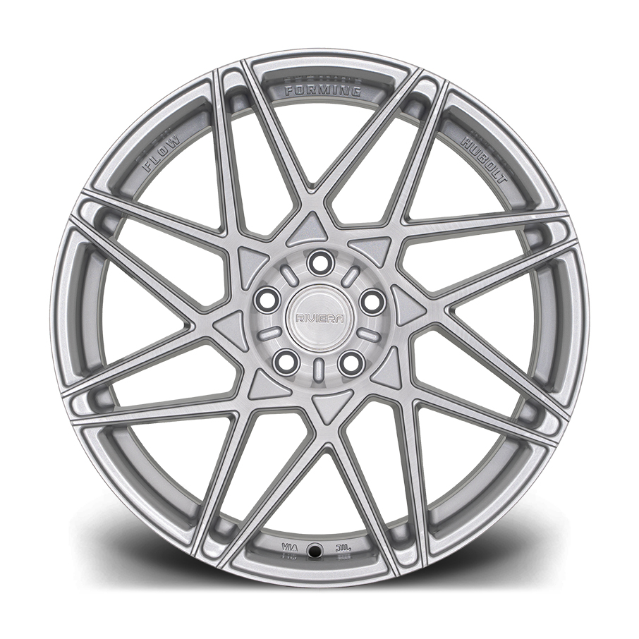 Riviera Wheels RF2 (Flow Formed) - 19 inch - Platinum Brushed - SET OF 4 Riviera Wheels RF2 (Flow Formed) - 19 inch - Platinum Brushed - SET OF 4