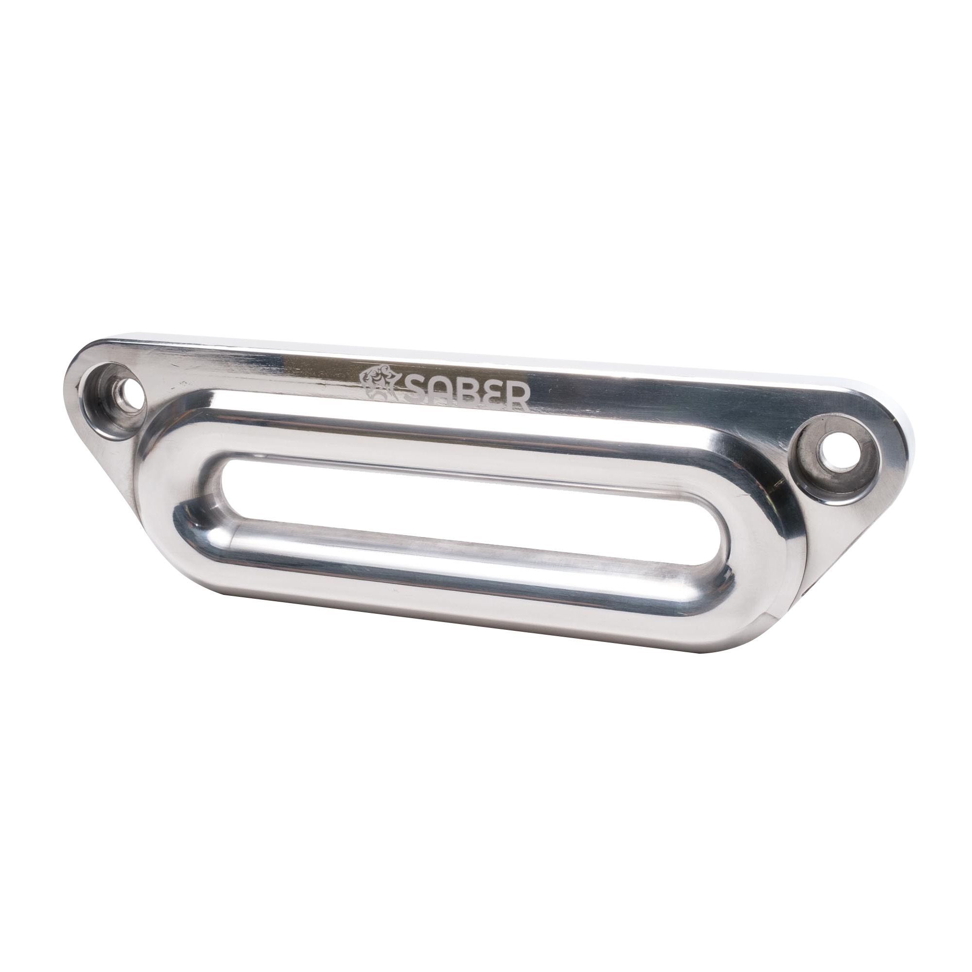 Saber 6061 Aluminium Offset Fairlead - Polished Alloy Saber 6061 Aluminium Offset Fairlead - Polished Alloy