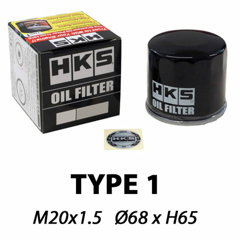 HKS Hybrid Sports Oil Filter (TYPE 1) M20 X 1.5 / 350Z / 370Z / GTR / B16 / K20 / MX5 / RX7 / Evo / GT86 / Impreza HKS Hybrid Sports Oil Filter (TYPE 1) M20 X 1.5 / 350Z / 370Z / GTR / B16 / K20 / MX5 / RX7 / Evo / GT86 / Impreza
