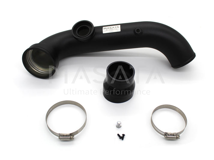 Masata Aluminium Chargepipe with HKS BOV Blow Off Valve BMW Masata Aluminium Chargepipe with HKS BOV Blow Off Valve BMW