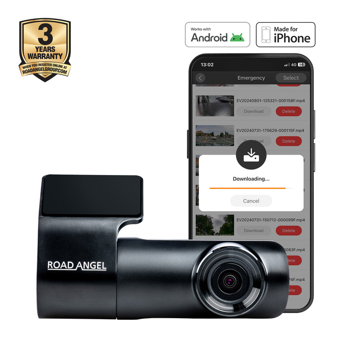Road Angel Halo Start 1080p Full HD Compact Dash Cam With Quick Release Mount Road Angel Halo Start 1080p Full HD Compact Dash Cam With Quick Release Mount