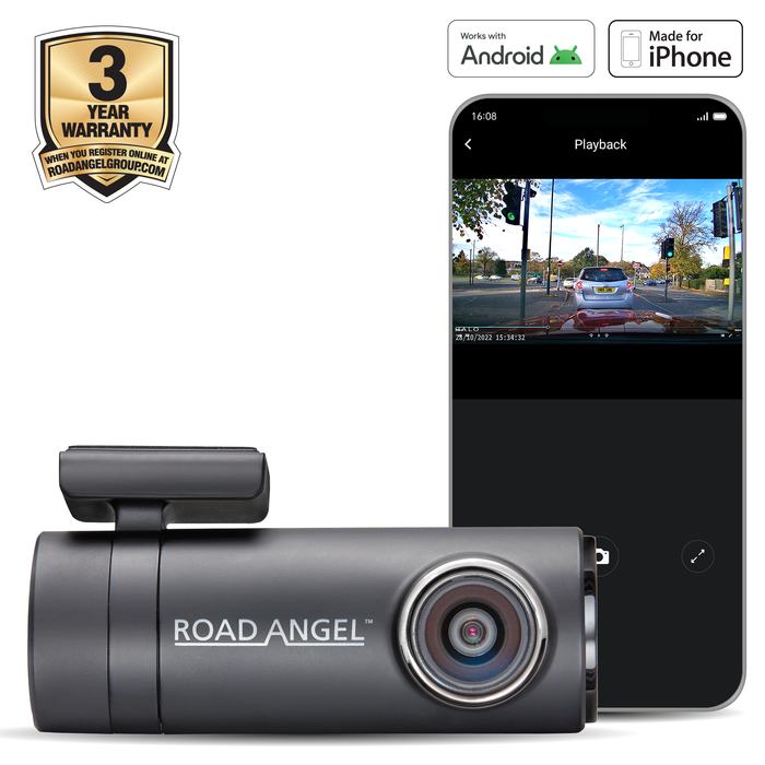 Road Angel Halo Drive 2 1440p QHD Dash Cam (Type C)