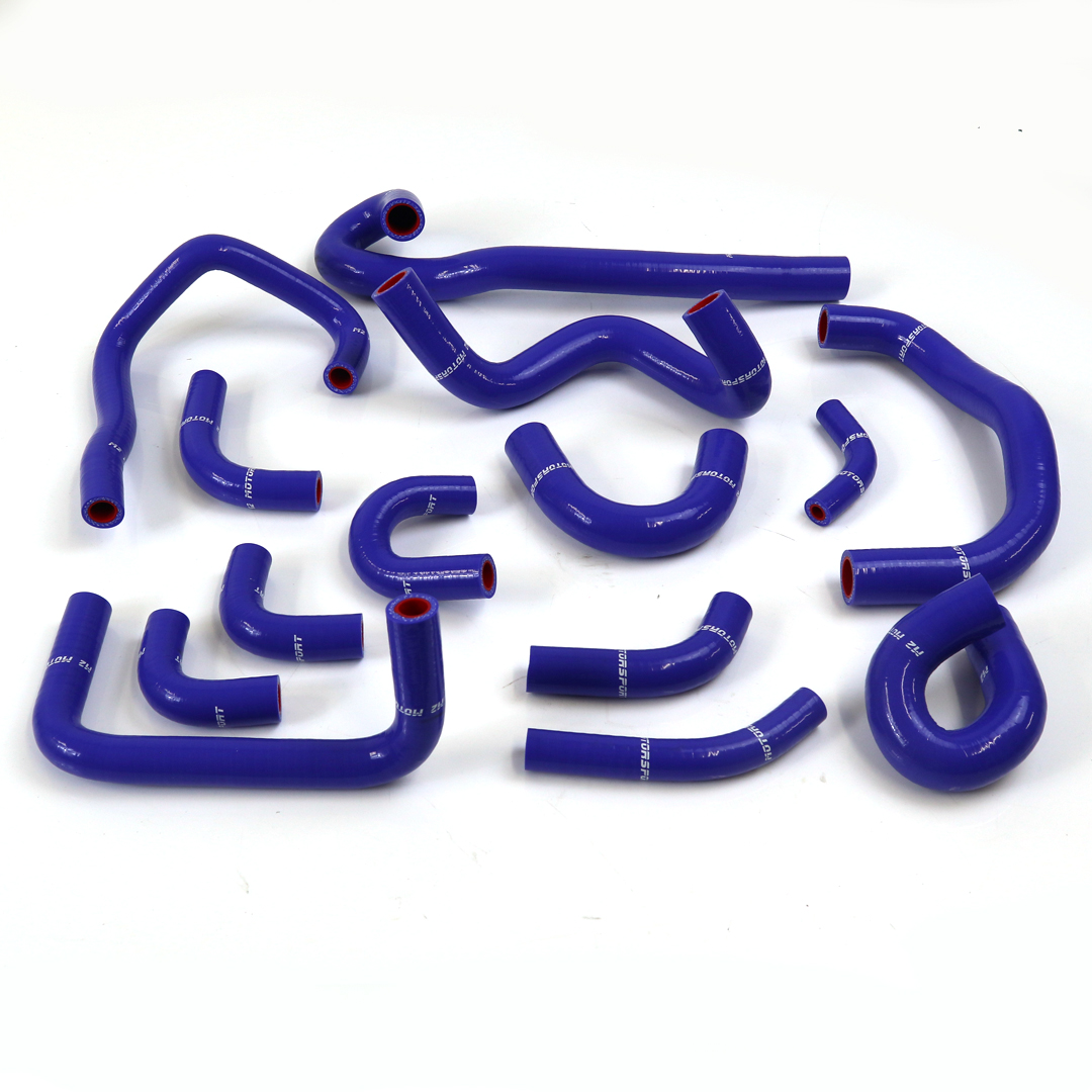 M2 Motorsport Nissan R33 R34 GTR Radiator Heater Hoses - Black / Blue / Red M2 Motorsport Nissan R33 R34 GTR Radiator Heater Hoses - Black / Blue / Red