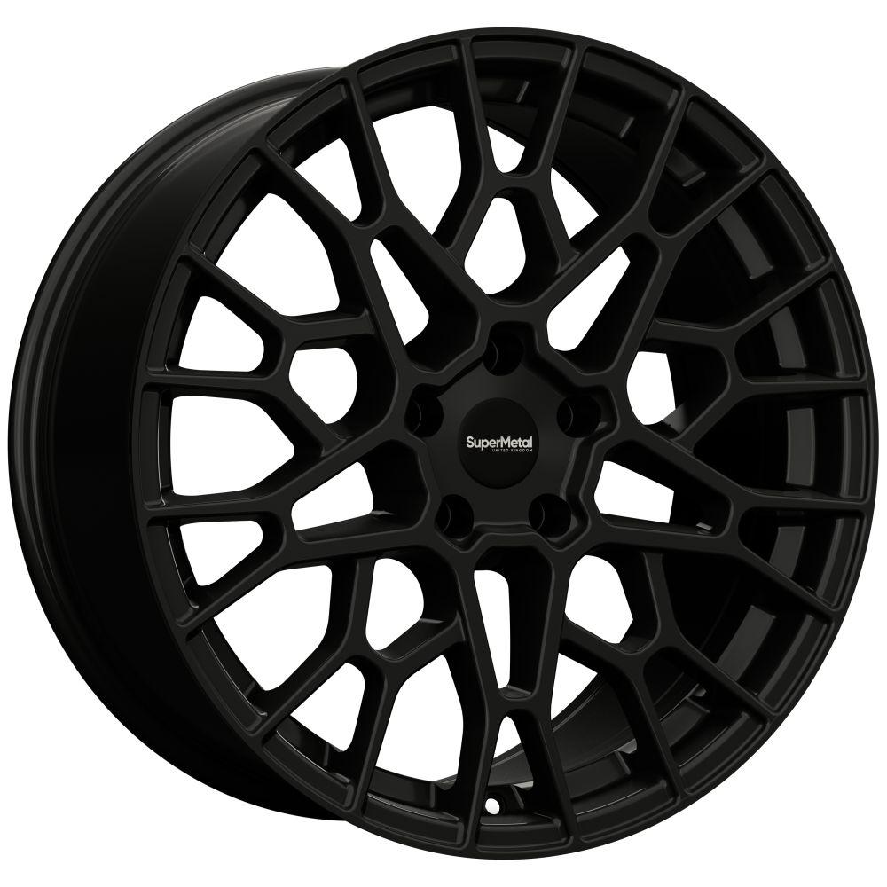 Supermetal Cell - 20 inch X 9" - 5 x 120 ET45 - Matt Black - VW Transporter T5 / T6 - SET OF 4 Supermetal Cell - 20 inch X 9" - 5 x 120 ET45 - Matt Black - VW Transporter T5 / T6 - SET OF 4
