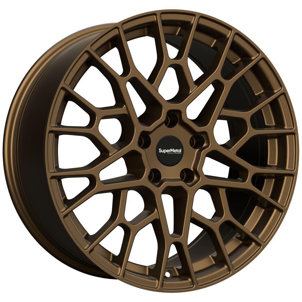 Supermetal Cell - 20 inch X 9" - 5 x 120 ET45 - Ultra Matt Bronze - VW Amarok - SET OF 4 Supermetal Cell - 20 inch X 9" - 5 x 120 ET45 - Ultra Matt Bronze - VW Amarok - SET OF 4