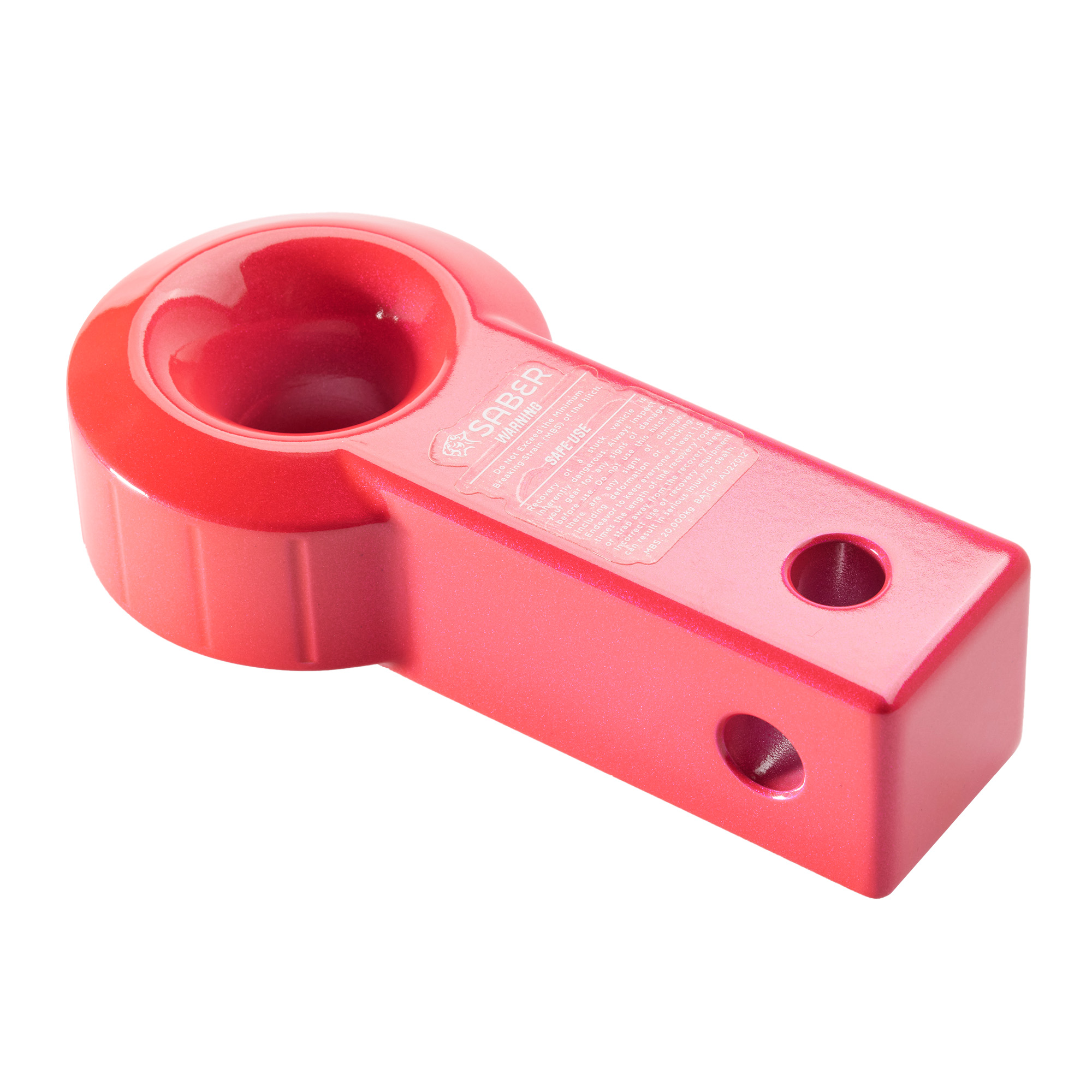Saber 7075 Alloy Recovery Hitch – Prismatic Pink
