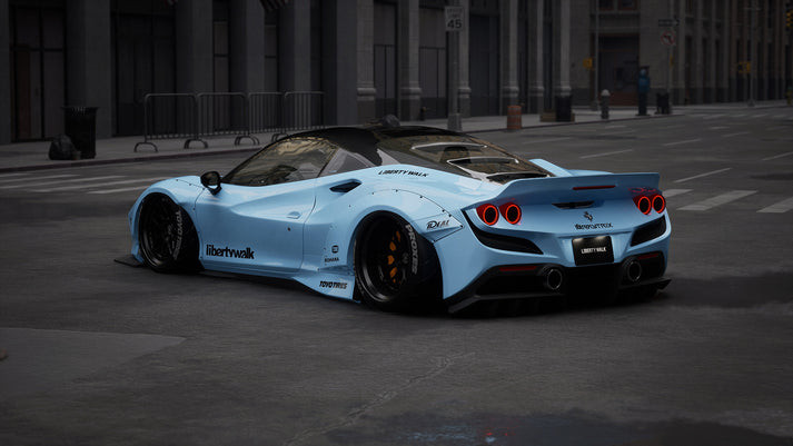 Liberty Walk LB Works Ferrari F8 Tributo Complete Body Kit V2 (CFRP) Liberty Walk LB Works Ferrari F8 Tributo Complete Body Kit V2 (CFRP)