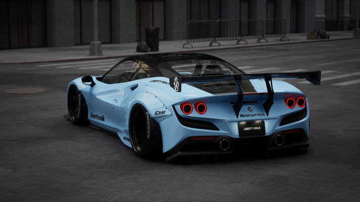 LB Works Ferrari F8 Tributo Complete Body Kit V1 (CFRP) LB Works Ferrari F8 Tributo Complete Body Kit V1 (CFRP)