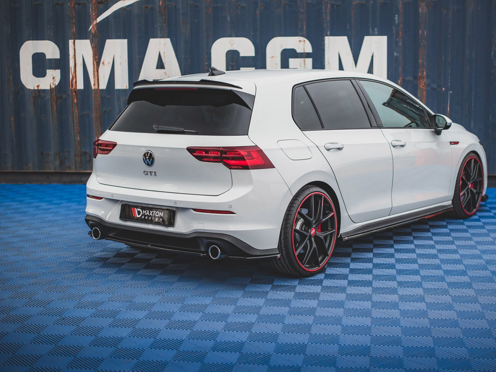 Maxton Design Volkswagen Golf MK8 / MK8.5 R / GTI / GTE / GTD / R-Line (2020+) Spoiler Cap V.1 - Gloss Black Maxton Design Volkswagen Golf MK8 / MK8.5 R / GTI / GTE / GTD / R-Line (2020+) Spoiler Cap V.1 - Gloss Black