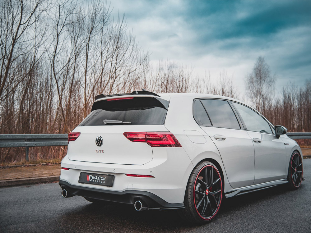 Maxton Design Volkswagen Golf MK8 / MK8.5 R / GTI / GTE / GTD / R-Line (2020+) Spoiler Cap V.2 - Gloss Black Maxton Design Volkswagen Golf MK8 / MK8.5 R / GTI / GTE / GTD / R-Line (2020+) Spoiler Cap V.2 - Gloss Black