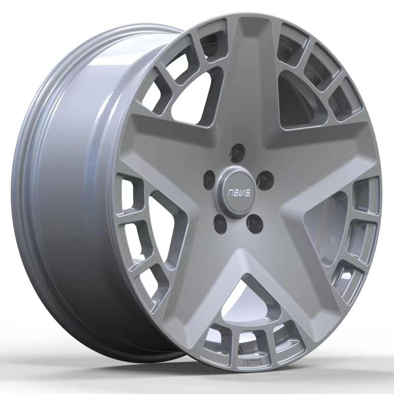 Navis Unknown - 20 inch X 9" - 5 x 120 ET42 - Silver - VW Transporter T5 / T6 - SET OF 4 Navis Unknown - 20 inch X 9" - 5 x 120 ET42 - Silver - VW Transporter T5 / T6 - SET OF 4