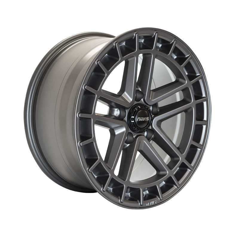 Navis MAC AT - 17 inch X 8.5" - 5 x 120 ET34 - Matt Anthracite - VW Transporter T5 / T6 - SET OF 4 Navis MAC AT - 17 inch X 8.5" - 5 x 120 ET34 - Matt Anthracite - VW Transporter T5 / T6 - SET OF 4