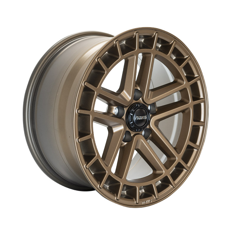 Navis MAC AT - 17 inch X 8.5" - 5 x 120 ET34 - Bronze - VW Transporter T5 / T6 - SET OF 4 Navis MAC AT - 17 inch X 8.5" - 5 x 120 ET34 - Bronze - VW Transporter T5 / T6 - SET OF 4