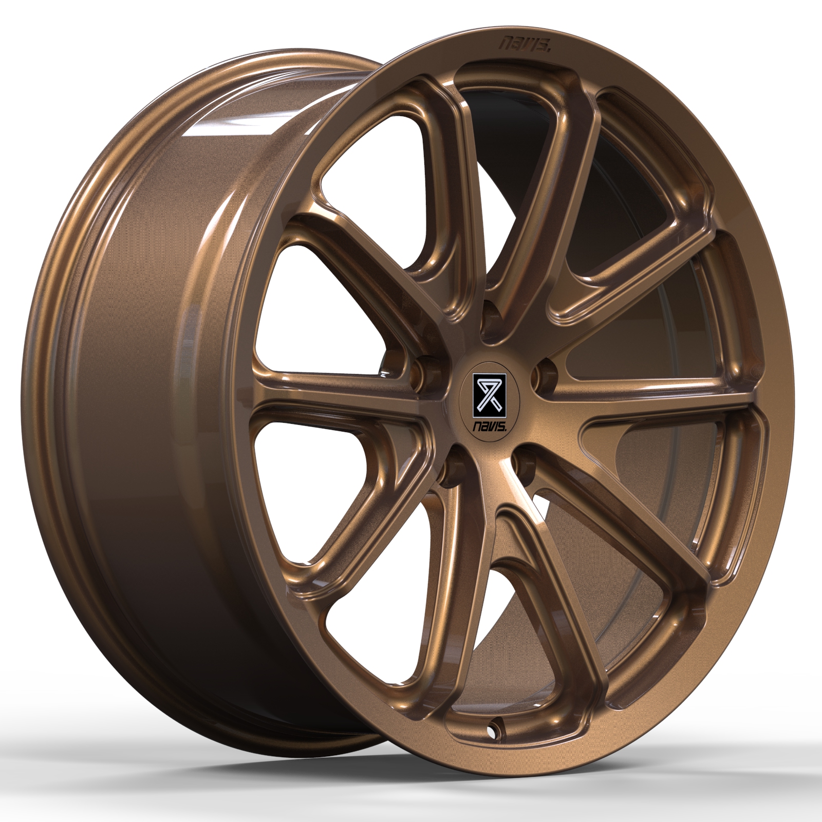 Navis Ludis - 20 inch X 9" - 5 x 120 ET42 - Bronze - VW Transporter T5 / T6 - SET OF 4 Navis Ludis - 20 inch X 9" - 5 x 120 ET42 - Bronze - VW Transporter T5 / T6 - SET OF 4