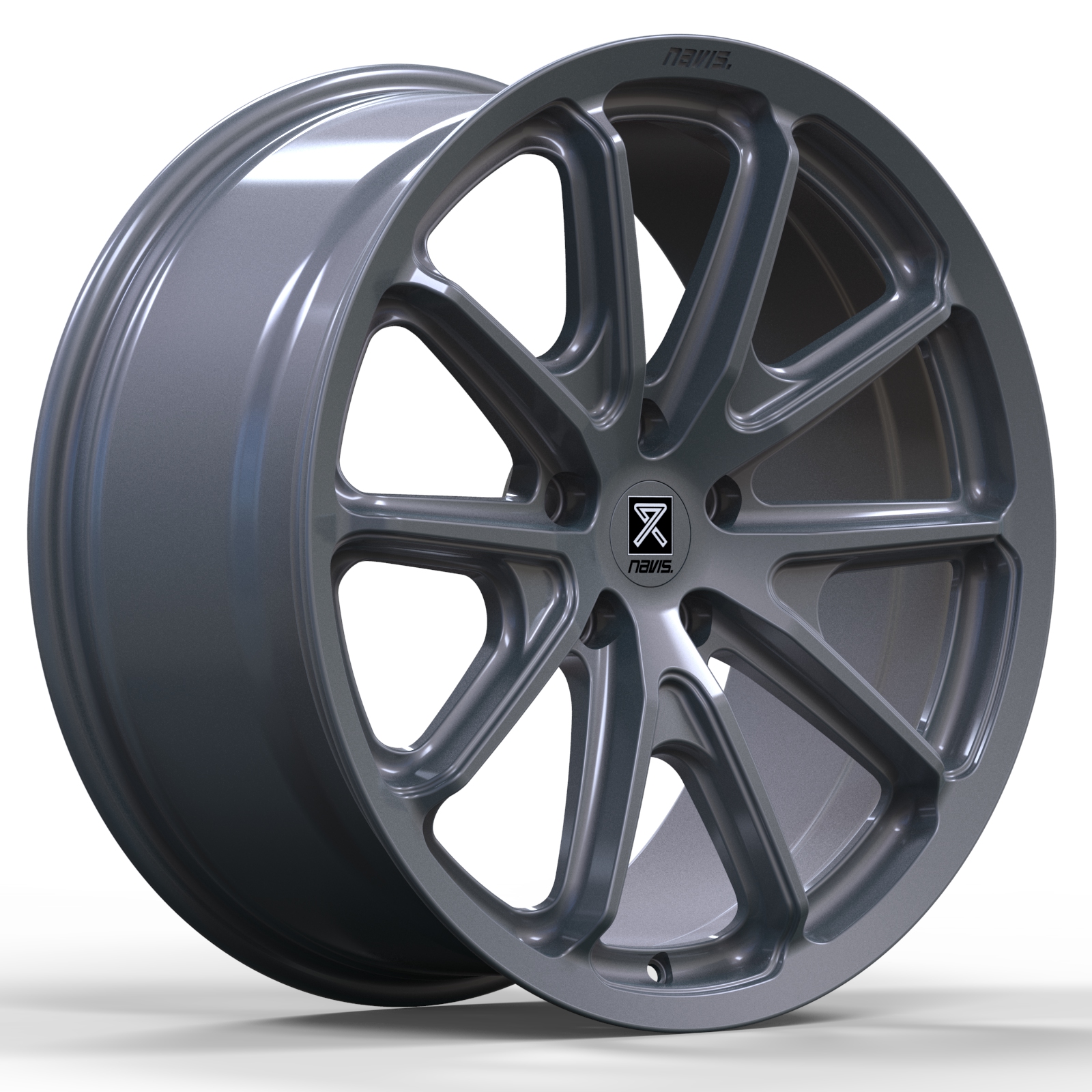 Navis Ludis - 20 inch X 9" - 5 x 120 ET42 - Anthracite - VW Transporter T5 / T6 - SET OF 4 Navis Ludis - 20 inch X 9" - 5 x 120 ET42 - Anthracite - VW Transporter T5 / T6 - SET OF 4