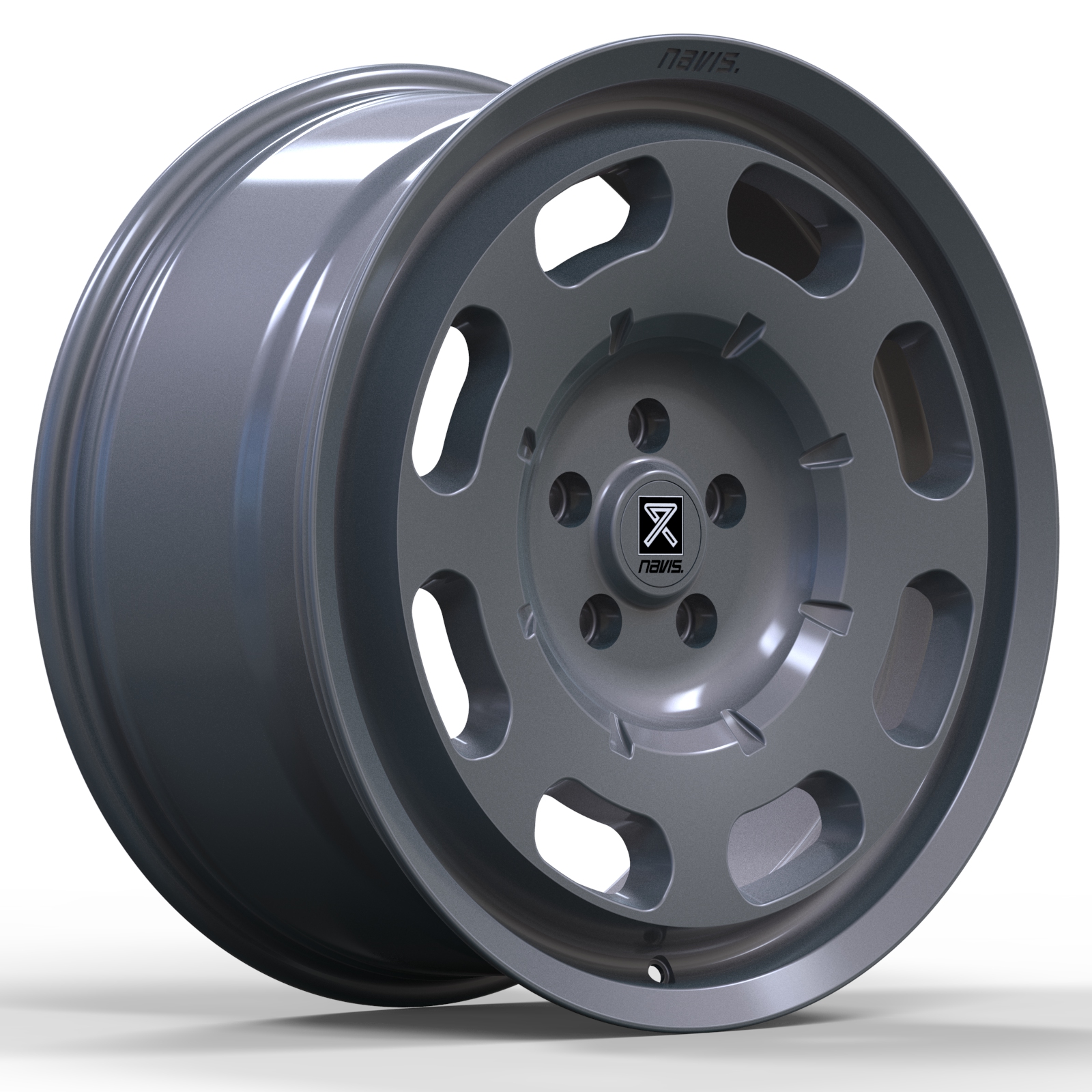 Navis Lenta - 20 inch X 9" - 5 x 120 ET42 - Gloss Anthracite - VW Transporter T5 / T6 - SET OF 4 Navis Lenta - 20 inch X 9" - 5 x 120 ET42 - Gloss Anthracite - VW Transporter T5 / T6 - SET OF 4