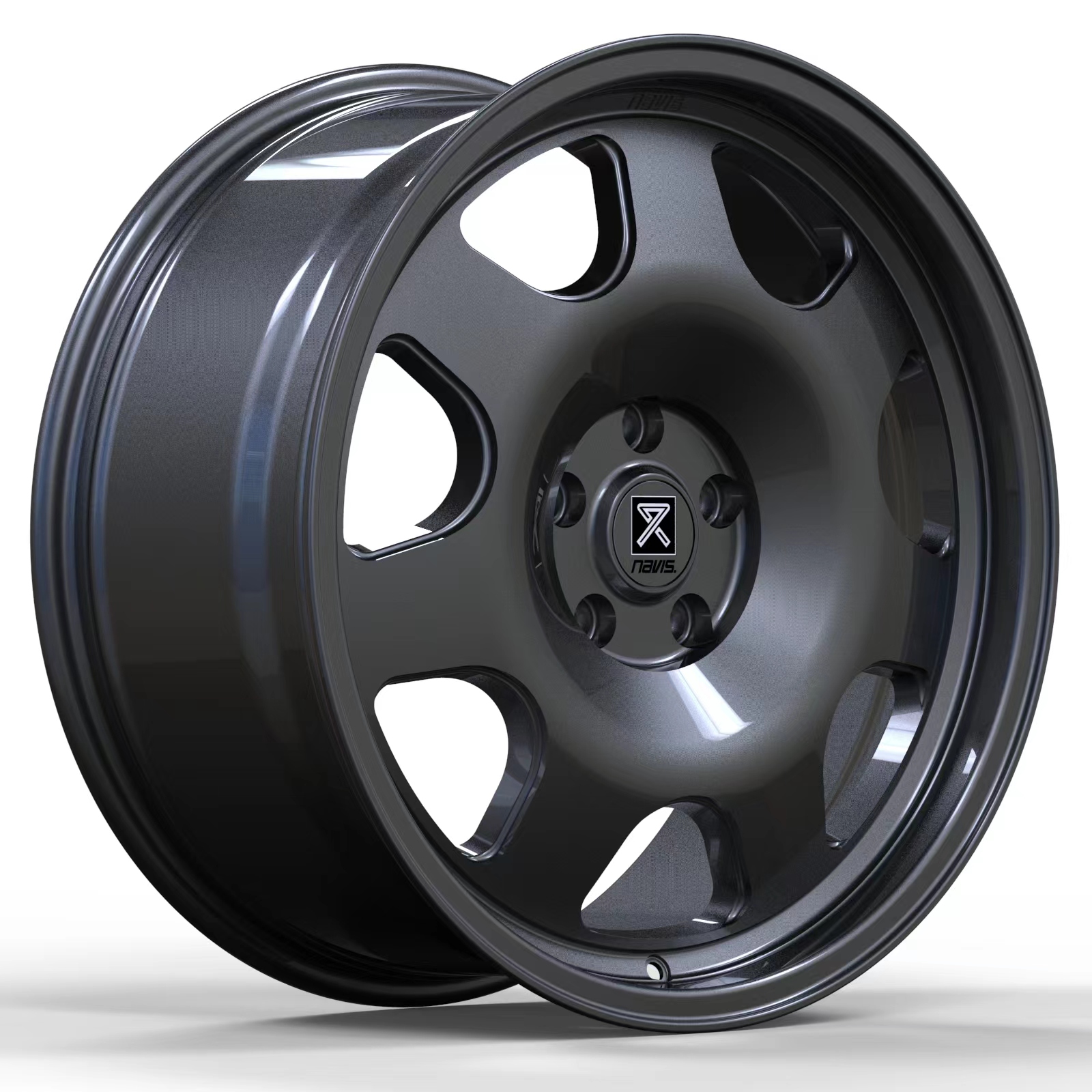 Navis GP7 - 20 inch X 9" - 5 x 120 ET42 - Gloss Anthracite - VW Transporter T5 / T6 - SET OF 4 Navis GP7 - 20 inch X 9" - 5 x 120 ET42 - Gloss Anthracite - VW Transporter T5 / T6 - SET OF 4