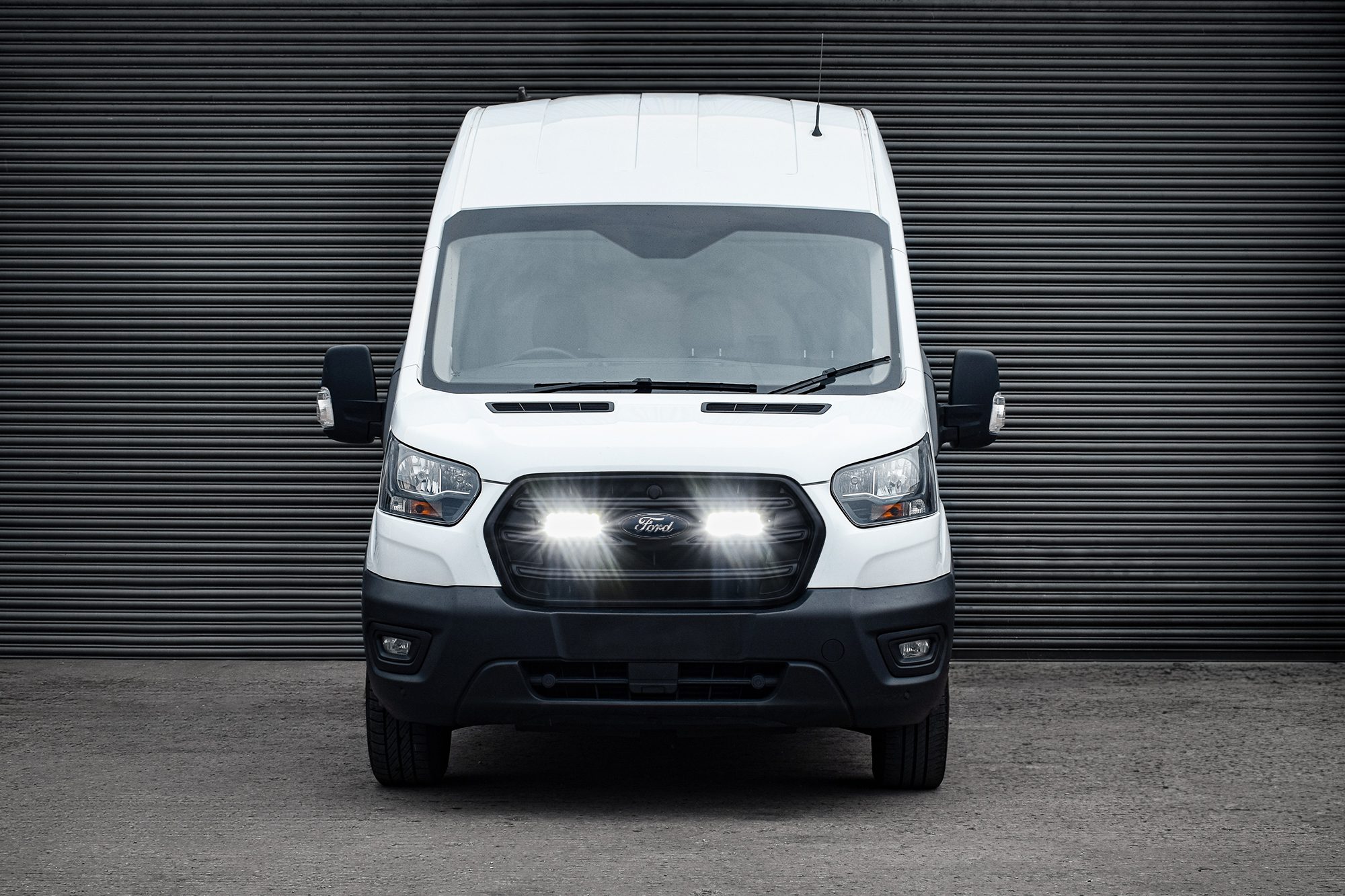 Stealth LED Ford Transit (2020+) Twin 7″ Luminous LED Integration Kit – 10,080 Lumens Stealth LED Ford Transit (2020+) Twin 7″ Luminous LED Integration Kit – 10,080 Lumens