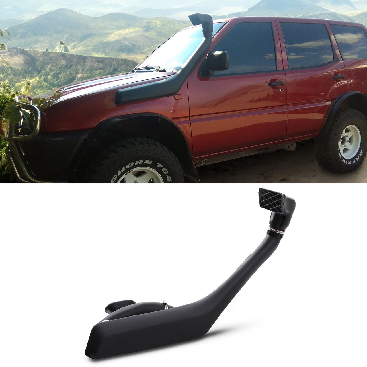 MPP Nissan Pathfinder D50 3.0ZD30DDT / 2.5 YD25DDTI (Single Battery) 01-06 Snorkel Kit