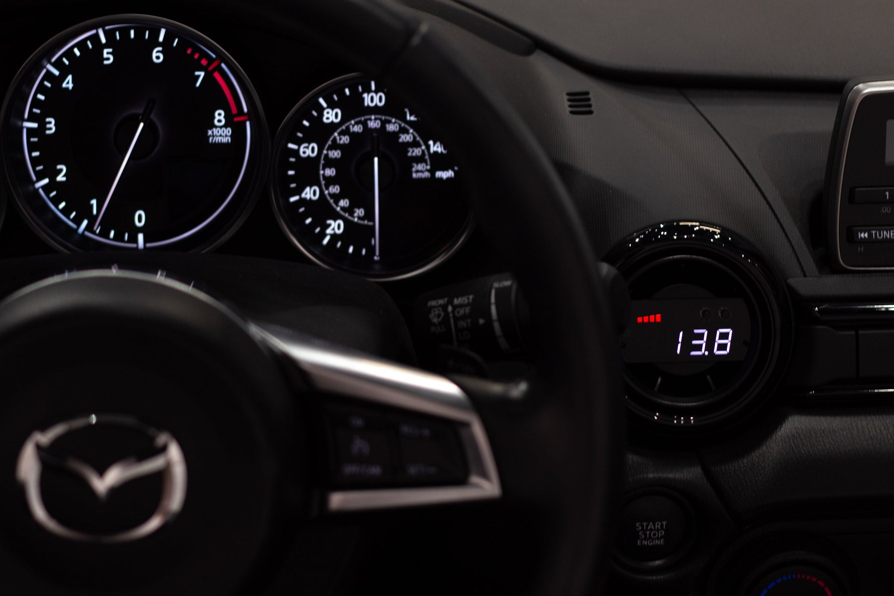 P3 Gauges Mazda MX-5 (ND) 2015-2019 V3 OBD2 Gauge P3 Gauges Mazda MX-5 (ND) 2015-2019 V3 OBD2 Gauge