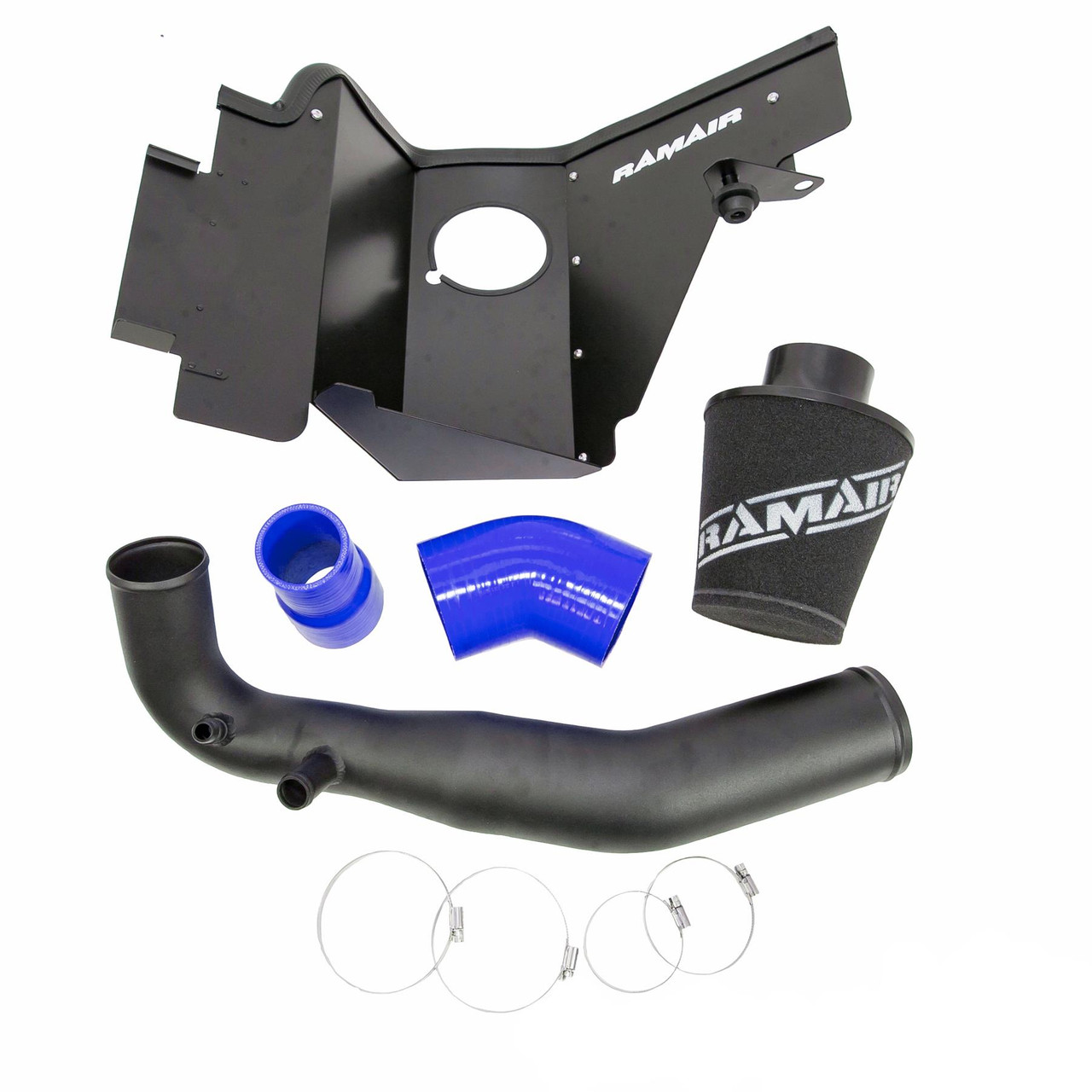 Ramair Performance Induction Kit with Heat Shield for Ford Mustang 2.3 Ecoboost (Blue) Ramair Performance Induction Kit with Heat Shield for Ford Mustang 2.3 Ecoboost (Blue)