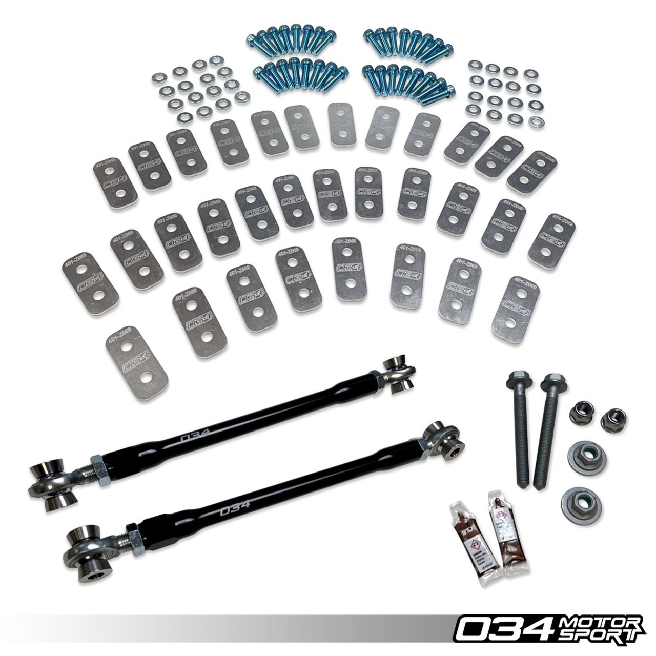 034 Motorsport - Dynamic+ Camber Toe Kit - Audi R8 (Gen 1 / 1.5 4.2 V8 & 5.2 V10) 034 Motorsport - Dynamic+ Camber Toe Kit - Audi R8 (Gen 1 / 1.5 4.2 V8 & 5.2 V10)
