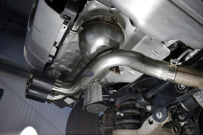 Quicksilver Land Rover Defender 90 / 110 / 130 D350 - Sound Generator Exhaust System with Sound Architect Valves (2019 on) Quicksilver Land Rover Defender 90 / 110 / 130 D350 - Sound Generator Exhaust System with Sound Architect Valves (2019 on)