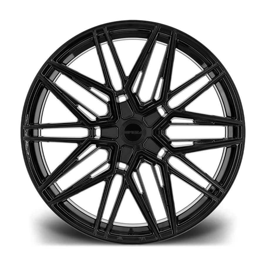 Riviera Wheels RF10 (Flow Formed) - 22 inch - Gloss Black - SET OF 4 Riviera Wheels RF10 (Flow Formed) - 22 inch - Gloss Black - SET OF 4
