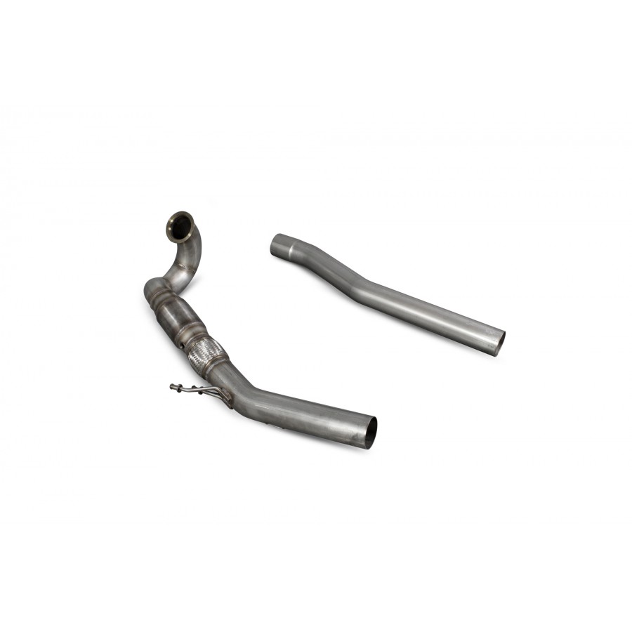 Scorpion High Flow Sports Cat Downpipe 3.15" for Audi S3 (8V) 2.0T (Non GPF Model Only) Scorpion High Flow Sports Cat Downpipe 3.15" for Audi S3 (8V) 2.0T (Non GPF Model Only)