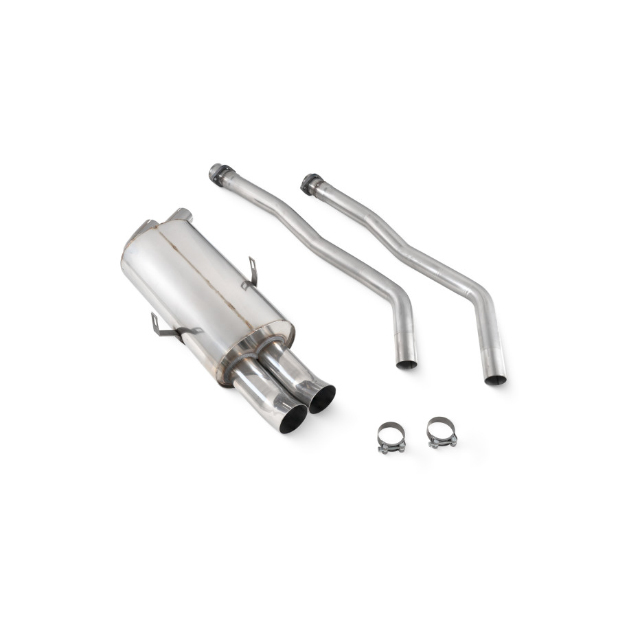 Scorpion Cat Back Exhaust System 2" with Polished DTM Tailpipes for BMW 325 / 328 E36 | 1991 - 1998 Scorpion Cat Back Exhaust System 2" with Polished DTM Tailpipes for BMW 325 / 328 E36 | 1991 - 1998