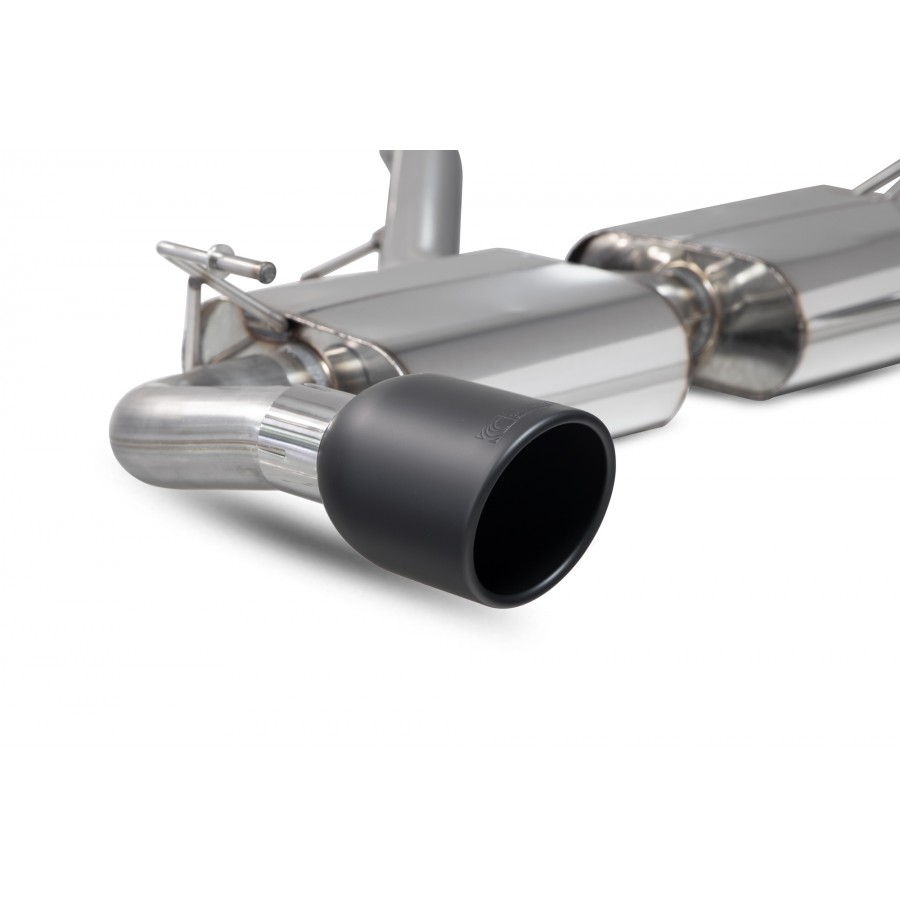 Scorpion GPF Back Non Resonated (Valved) Exhaust System 3" with Black Indy Tailpipes for Hyundai i30N | 2018-2025 | GPF Models Scorpion GPF Back Non Resonated (Valved) Exhaust System 3" with Black Indy Tailpipes for Hyundai i30N | 2018-2025 | GPF Models