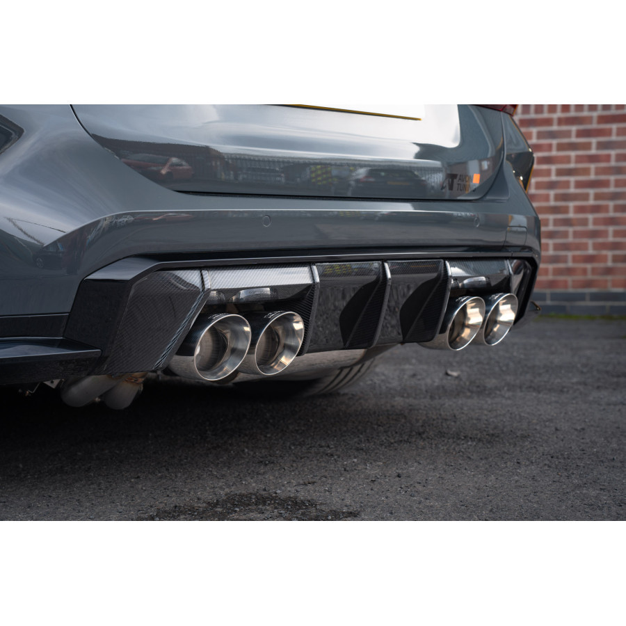 Scorpion Half (Valved) Exhaust System 2.75" with Polished Daytona Tailpipes for BMW M3 Touring (G81) | 2022-2025 | GPF Models Scorpion Half (Valved) Exhaust System 2.75" with Polished Daytona Tailpipes for BMW M3 Touring (G81) | 2022-2025 | GPF Models