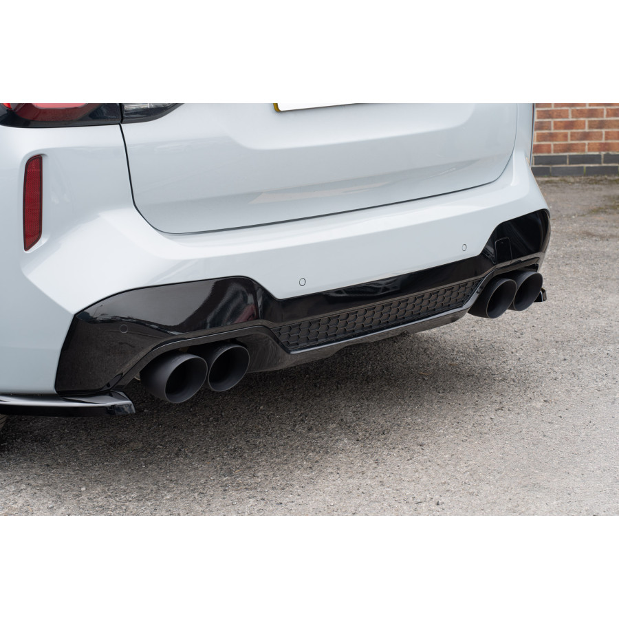 Scorpion Half (Valved) Exhaust System 2.75" with Black Daytona Tailpipes for BMW X3M including Comp | LCI 2022 - 2024 | GPF Models Scorpion Half (Valved) Exhaust System 2.75" with Black Daytona Tailpipes for BMW X3M including Comp | LCI 2022 - 2024 | GPF Models