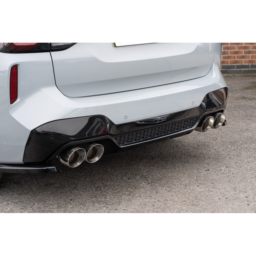 Scorpion Half (Valved) Exhaust System 2.75" with Polished Daytona Tailpipes for BMW X3M including Comp | LCI 2022 - 2024 | Non GPF Models Scorpion Half (Valved) Exhaust System 2.75" with Polished Daytona Tailpipes for BMW X3M including Comp | LCI 2022 - 2024 | Non GPF Models